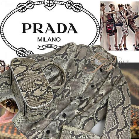 prada snake|prada snakeskin.